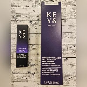 KEYS bundle lip balm and moisturizer